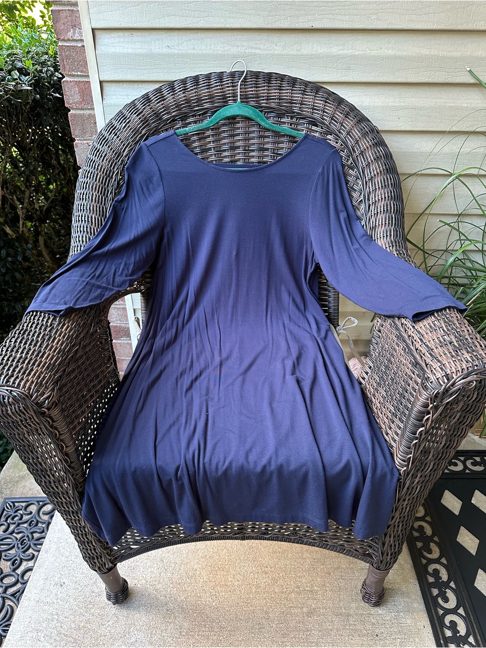 Lilly Pulitzer Ophelia Swing Dress Navy Blue L